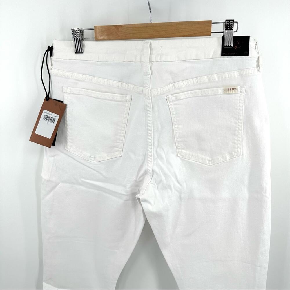 Jen7 by 7 for all mankind eyelet hem ankle skinny jeans Size 14 - Picture 12 of 13